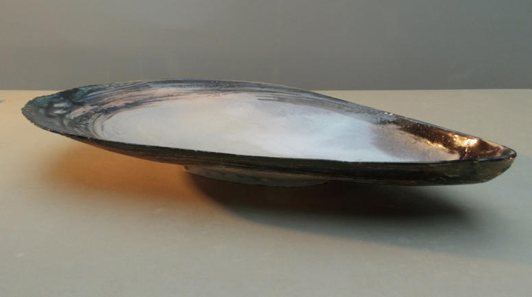 Miesmuschelschale Bildhauer Bjrn Poppinga